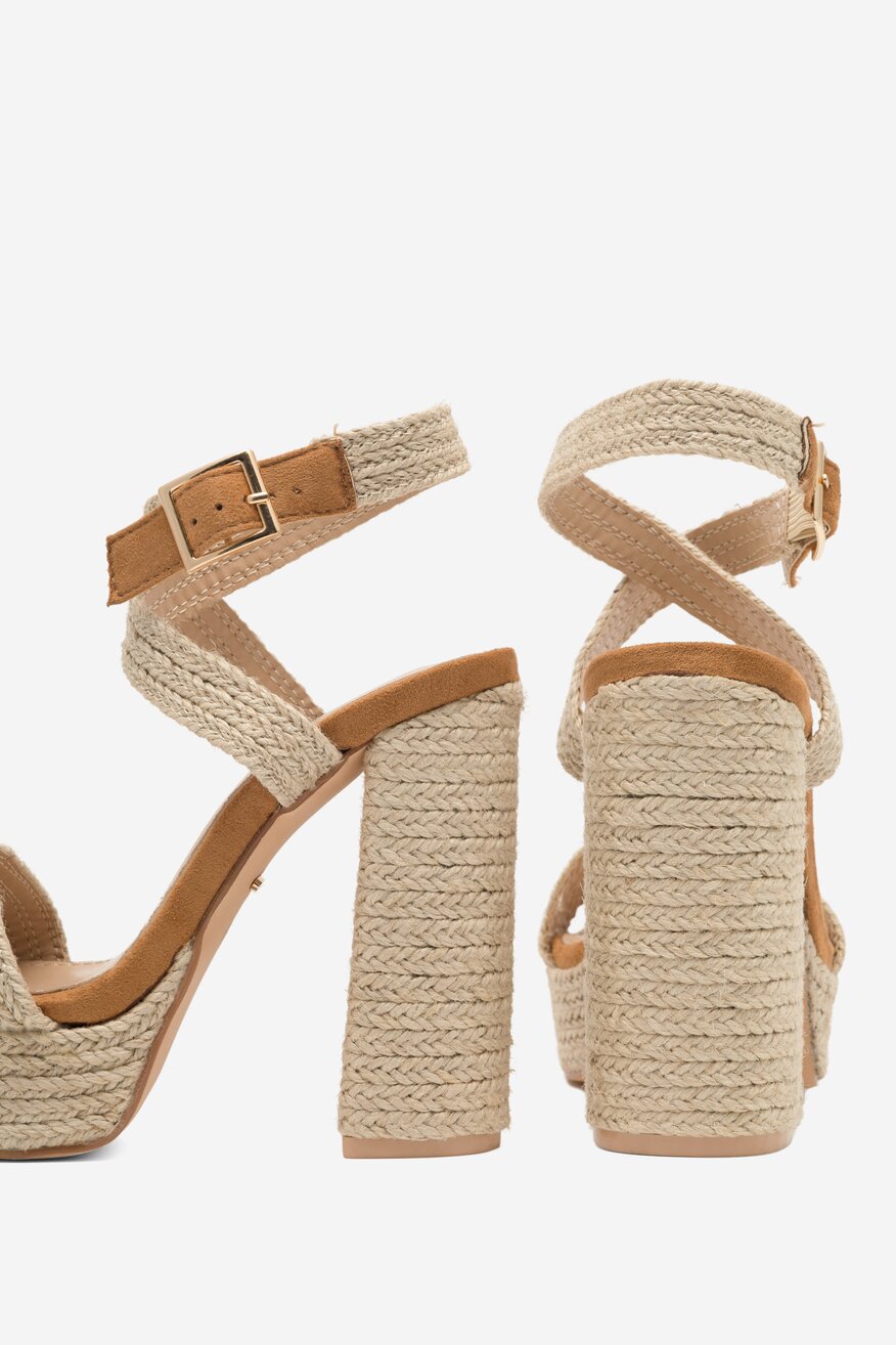 Sandały DeeZee LOLA KL-F20074-36 Beżowy