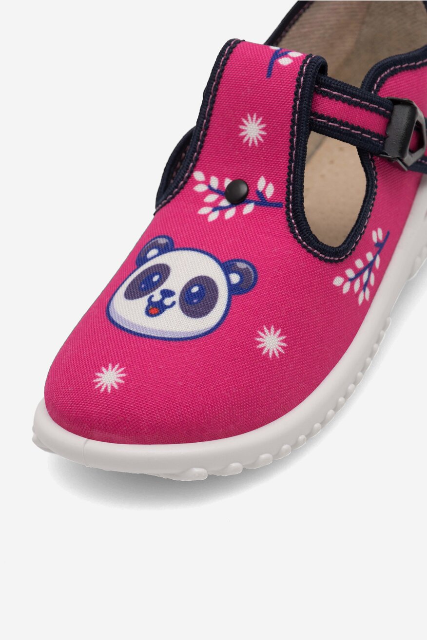 Kapcie Nelli Blu KAPCIE PANDA RÓŻOWE Różowy