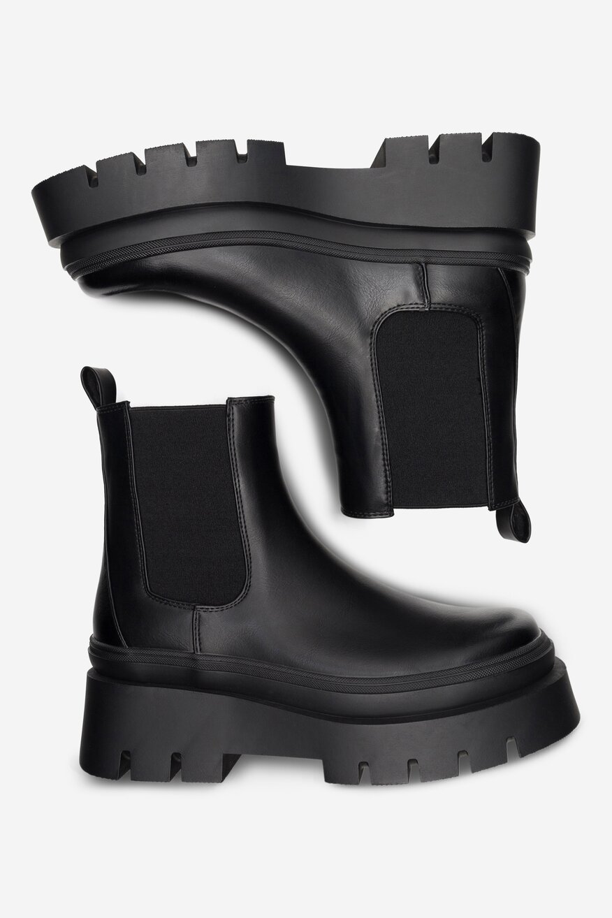 Botki DeeZee LARA H230208-1 Czarny