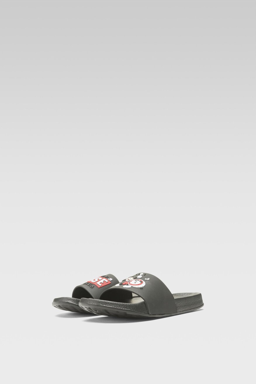 Klapki basenowe DISNEY 100 SS23-101DSTC-B Czarny