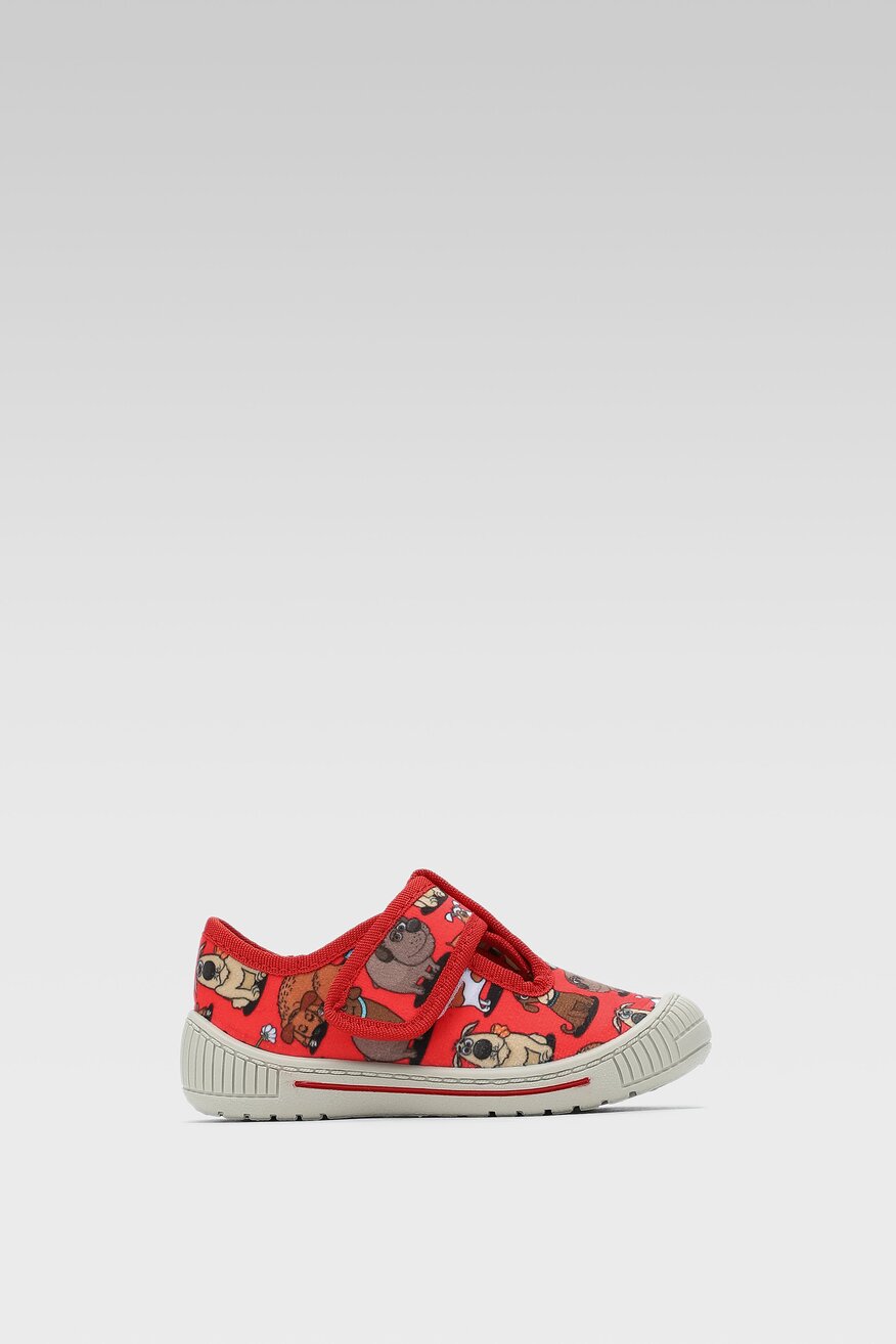 Kapcie MB 2SK8/15-28POIR Czerwony