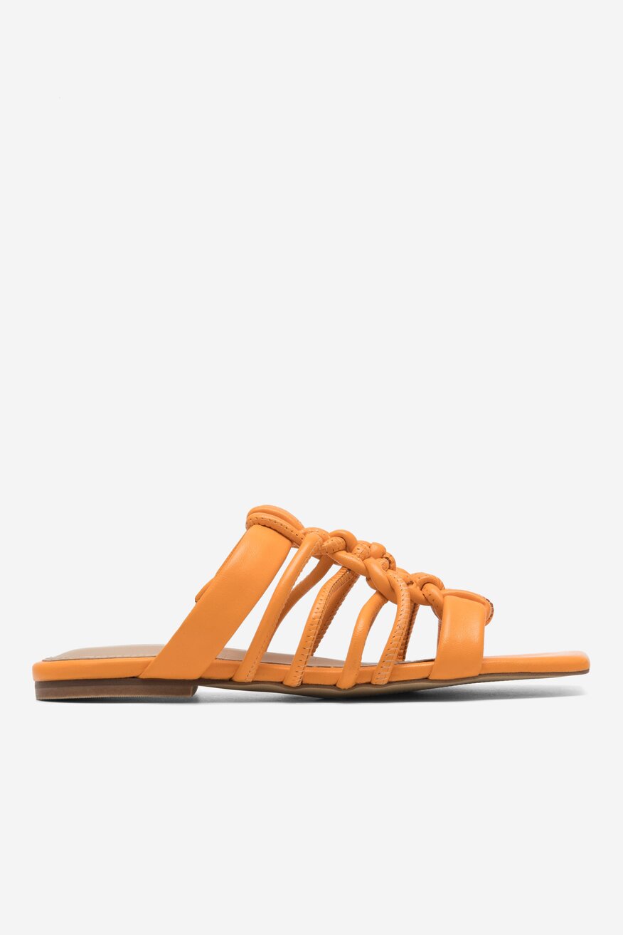 Klapki RAGE AGE VANNES-107303 Pomarańczowy