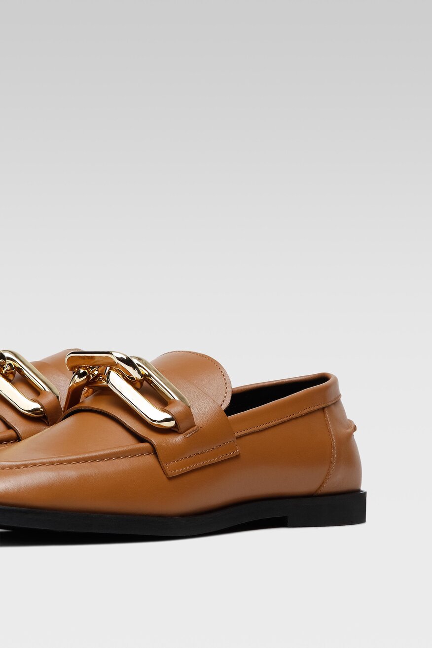 Półbuty Gino Rossi 82300 Camel