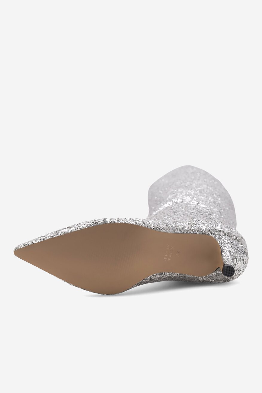 Kozaki Jenny Fairy ELEA LS6022-01 Srebrny