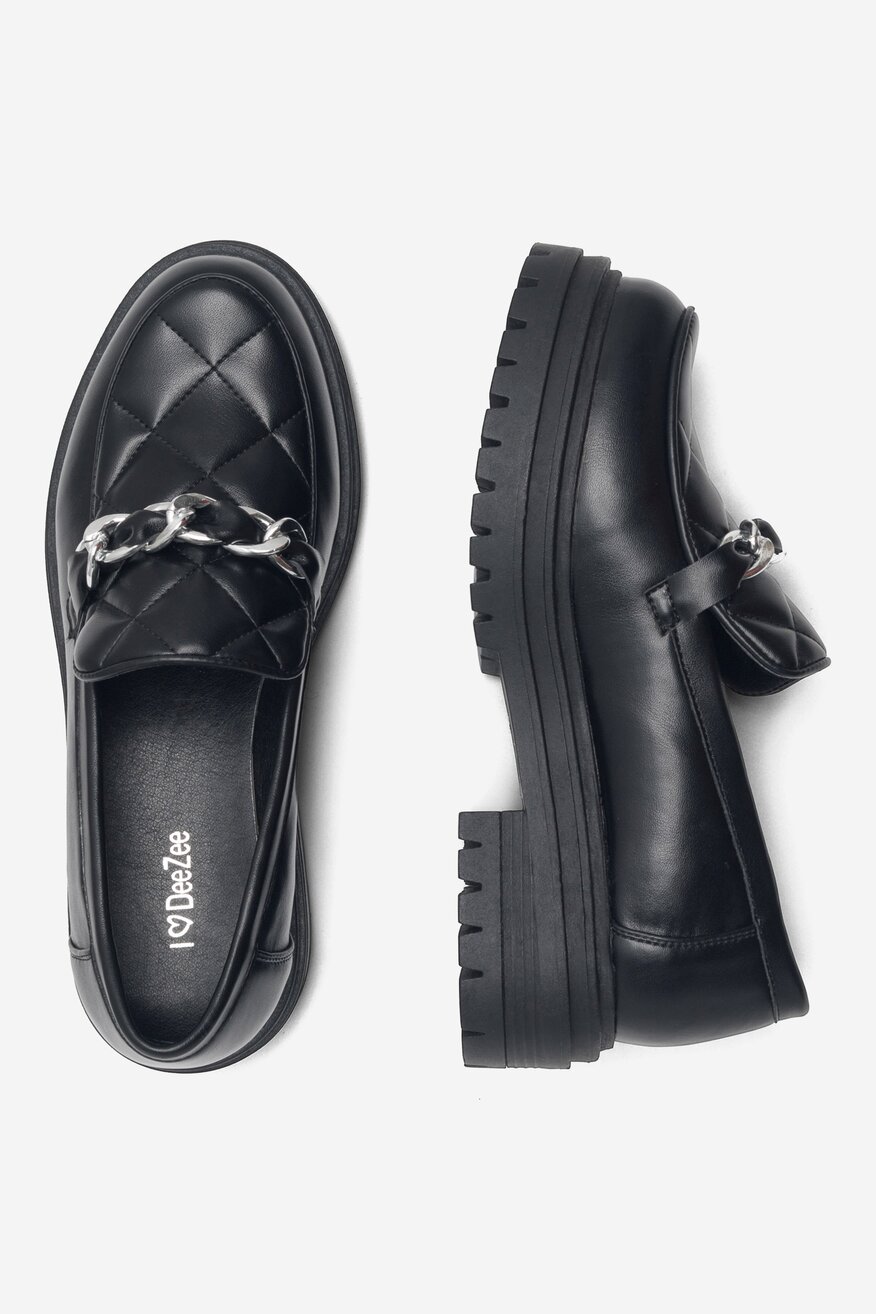 Mokasyn DeeZee MAREN WS5195-33 Czarny
