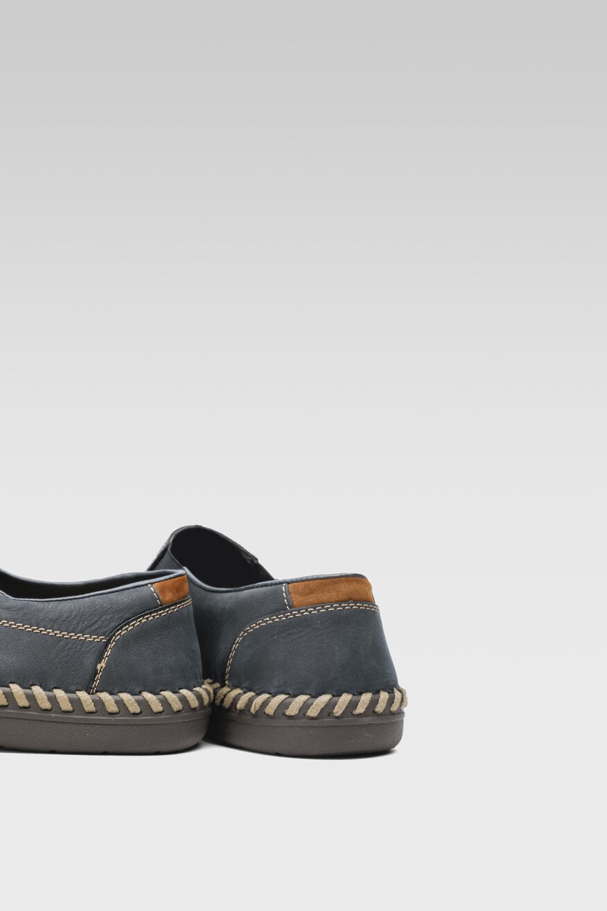 Półbuty Rieker B2462-14 Granatowy