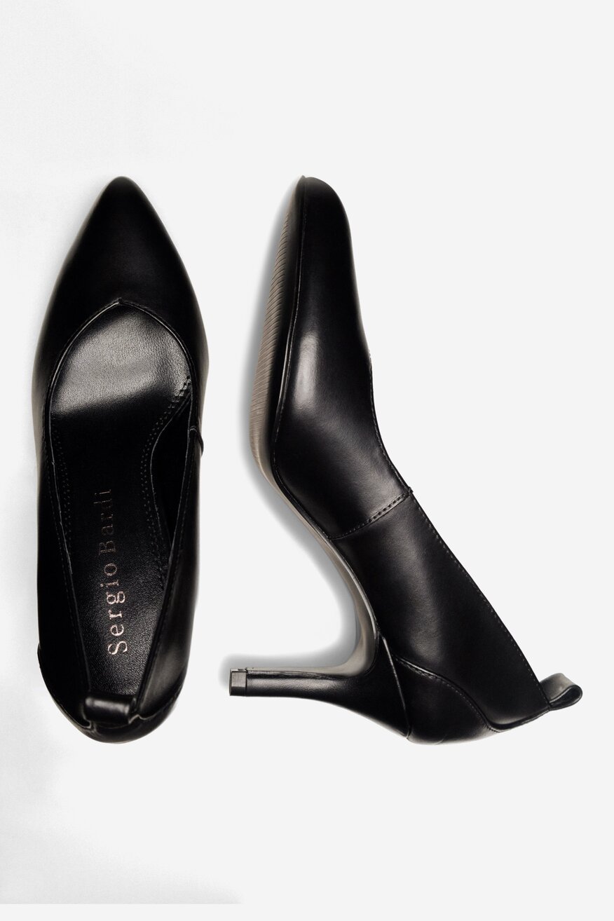 Czółenka Sergio Bardi WYL2961-25Z-SB Czarny