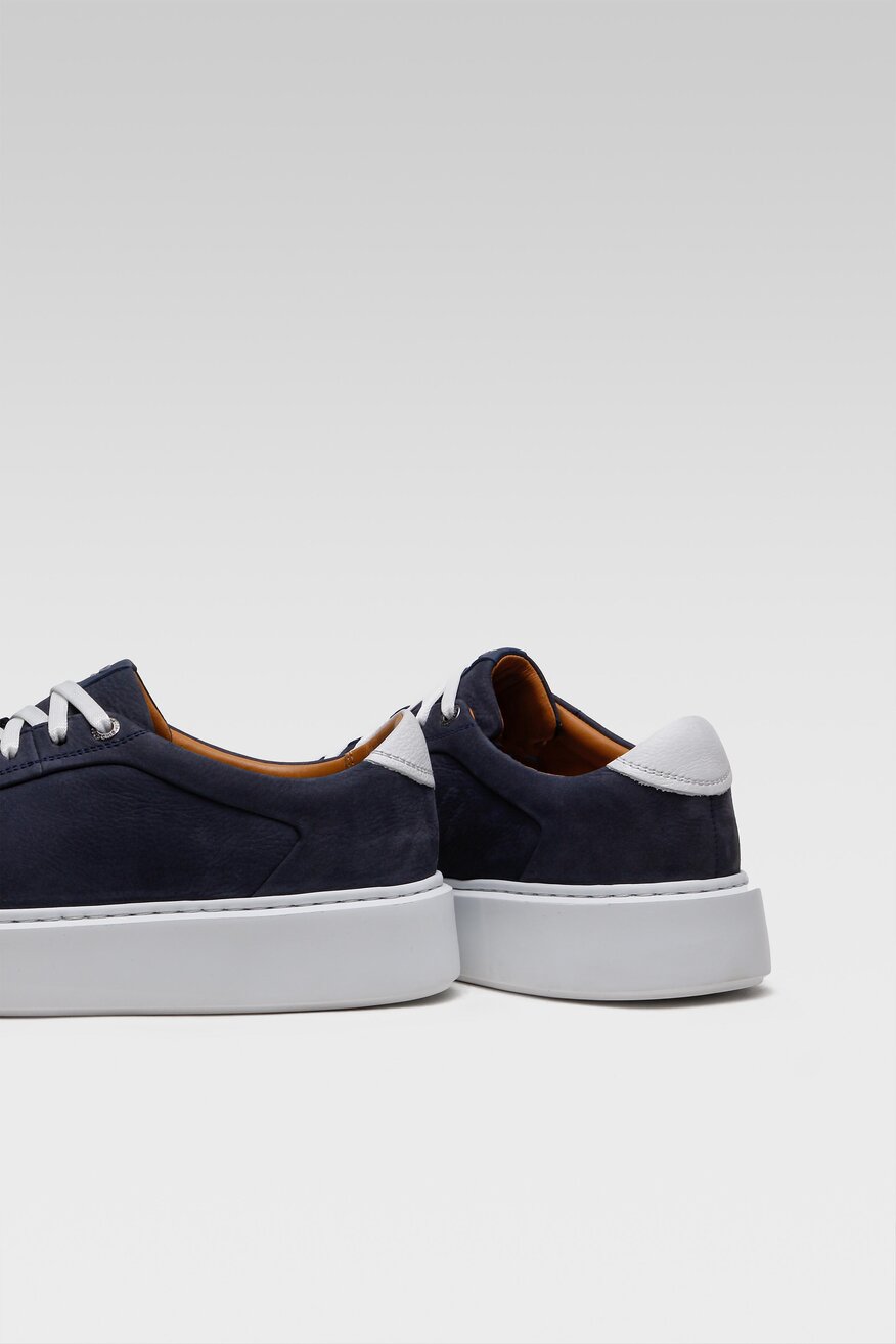 Półbuty Gino Rossi MI08-BOZEMAN-06 Granatowy