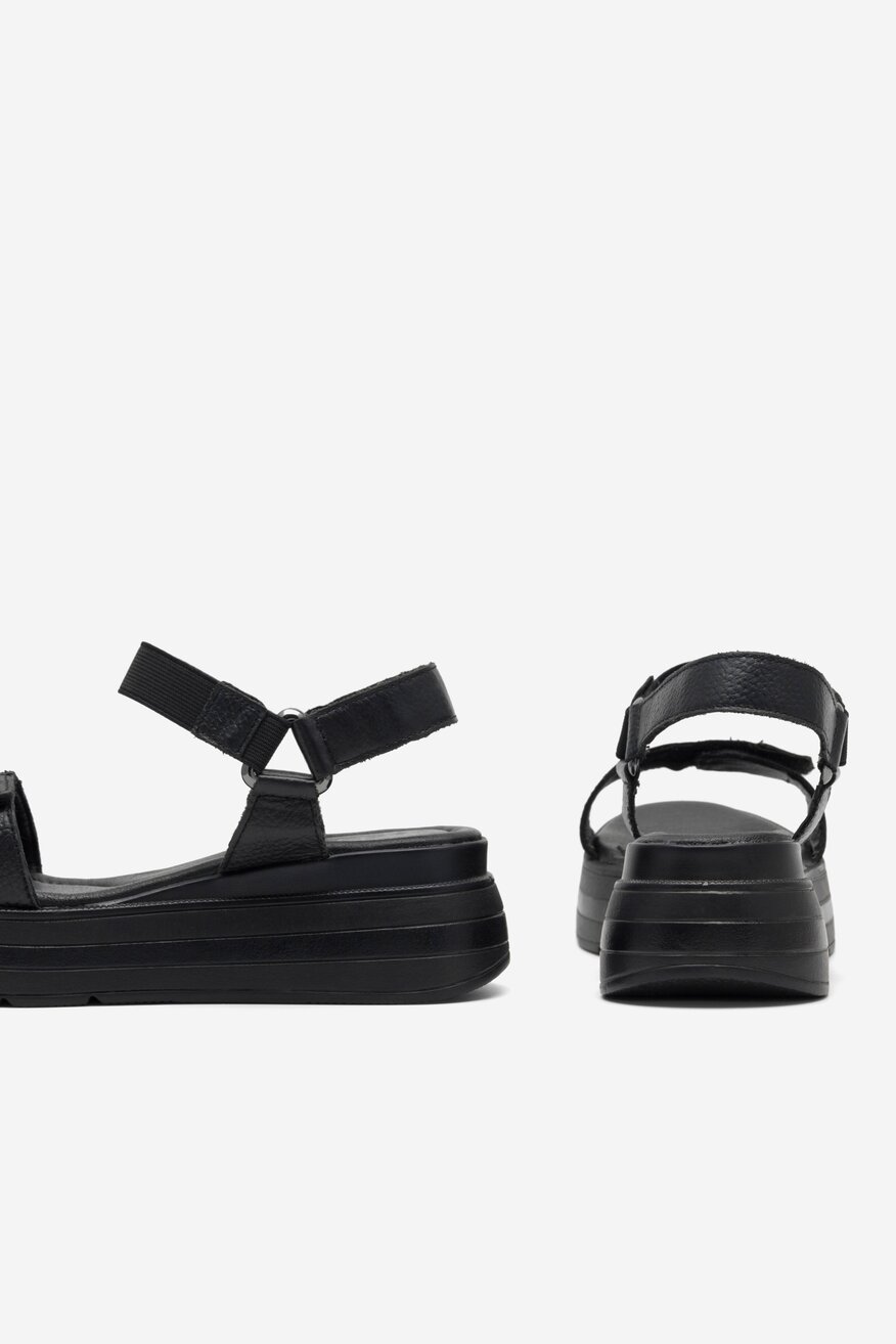 Sandały Sarah Karen ARC-4884-08 Czarny