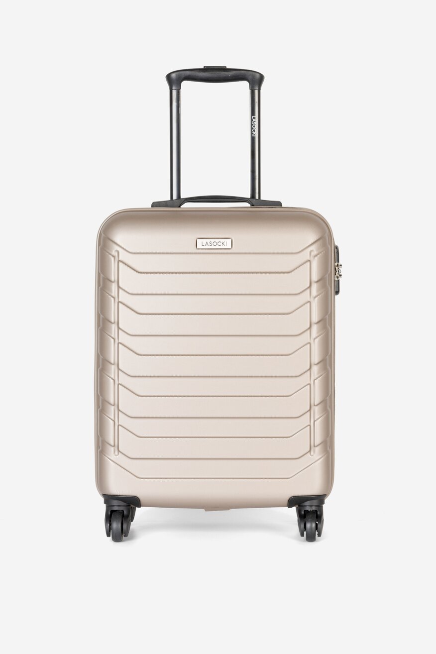 Walizka Lasocki WAS-S-004-S23 Złoty