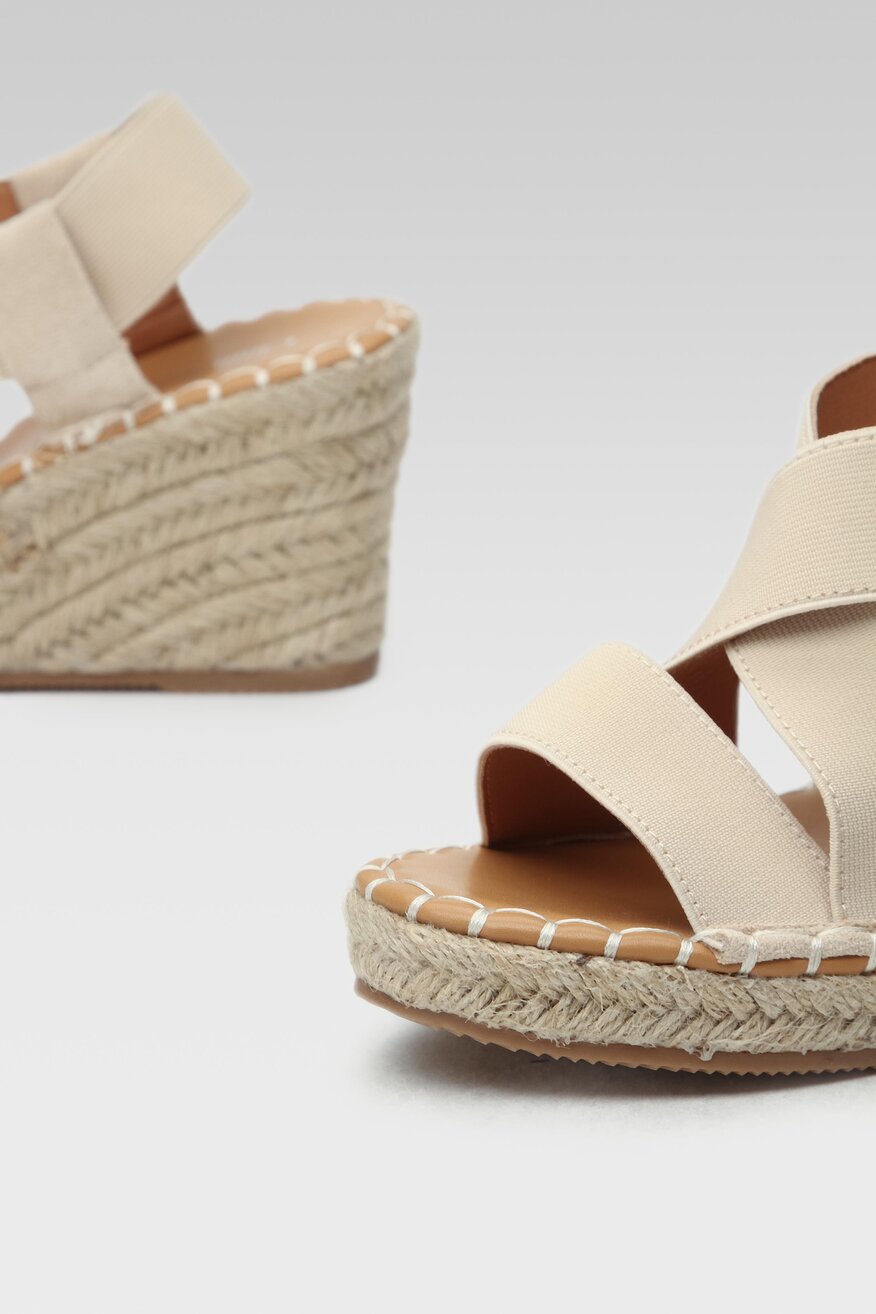 Sandały Clara Barson WSS20460-02 Beżowy