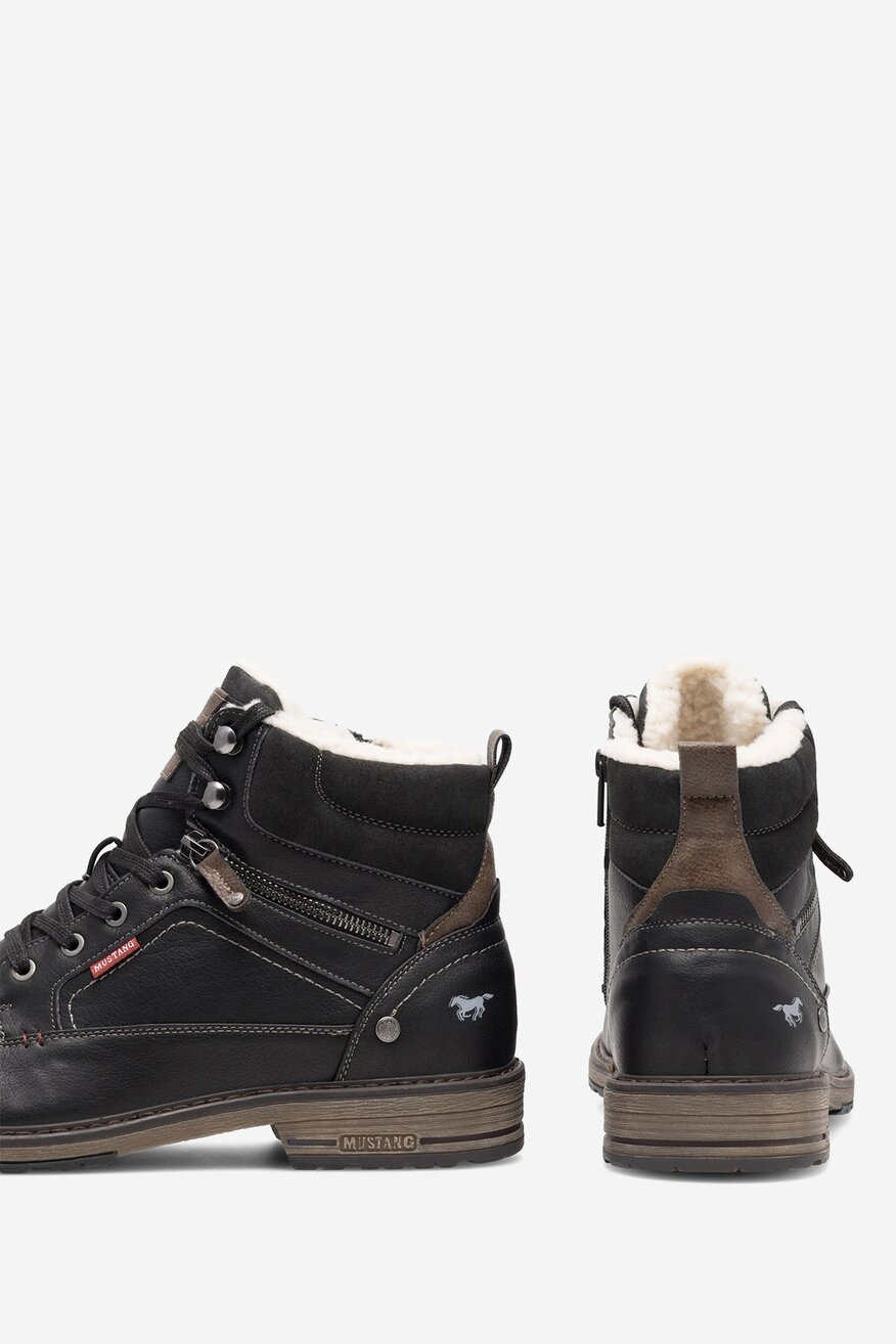 Trzewiki Mustang 4157-603 BIG Czarny