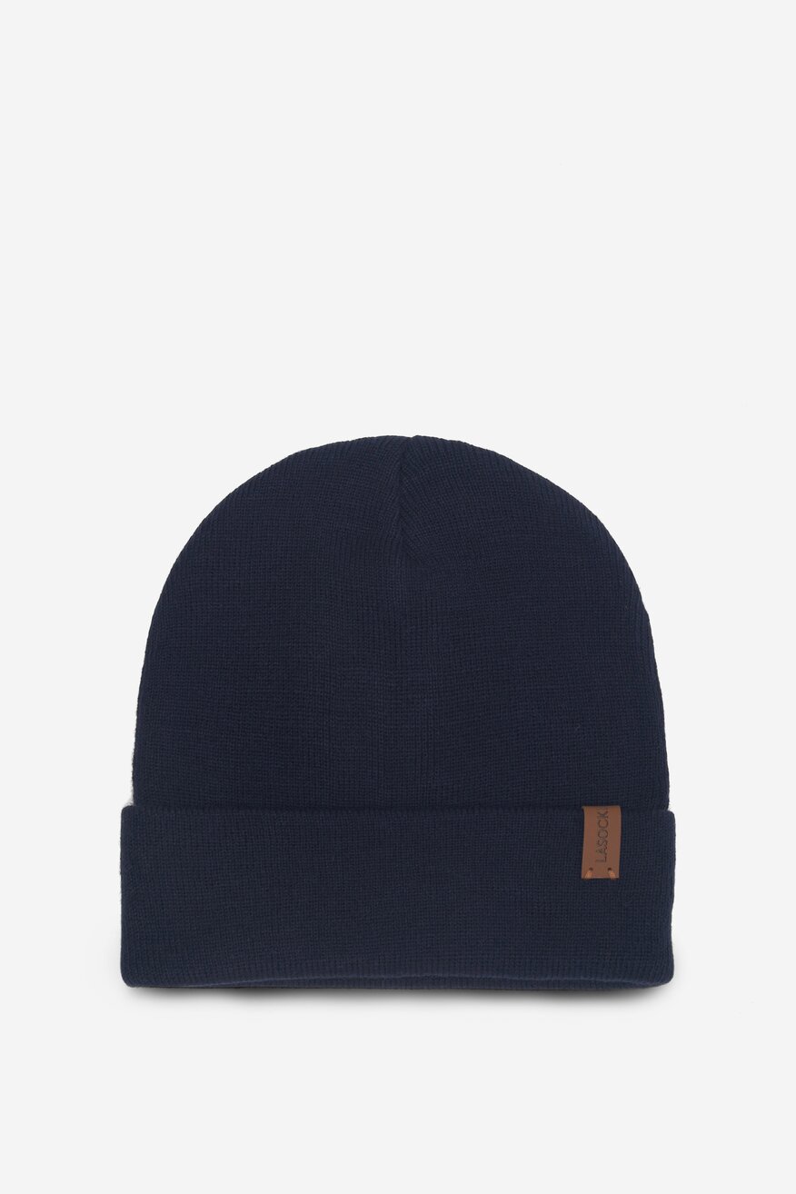 Czapka męska Lasocki 2M3-001-AW23 Granatowy