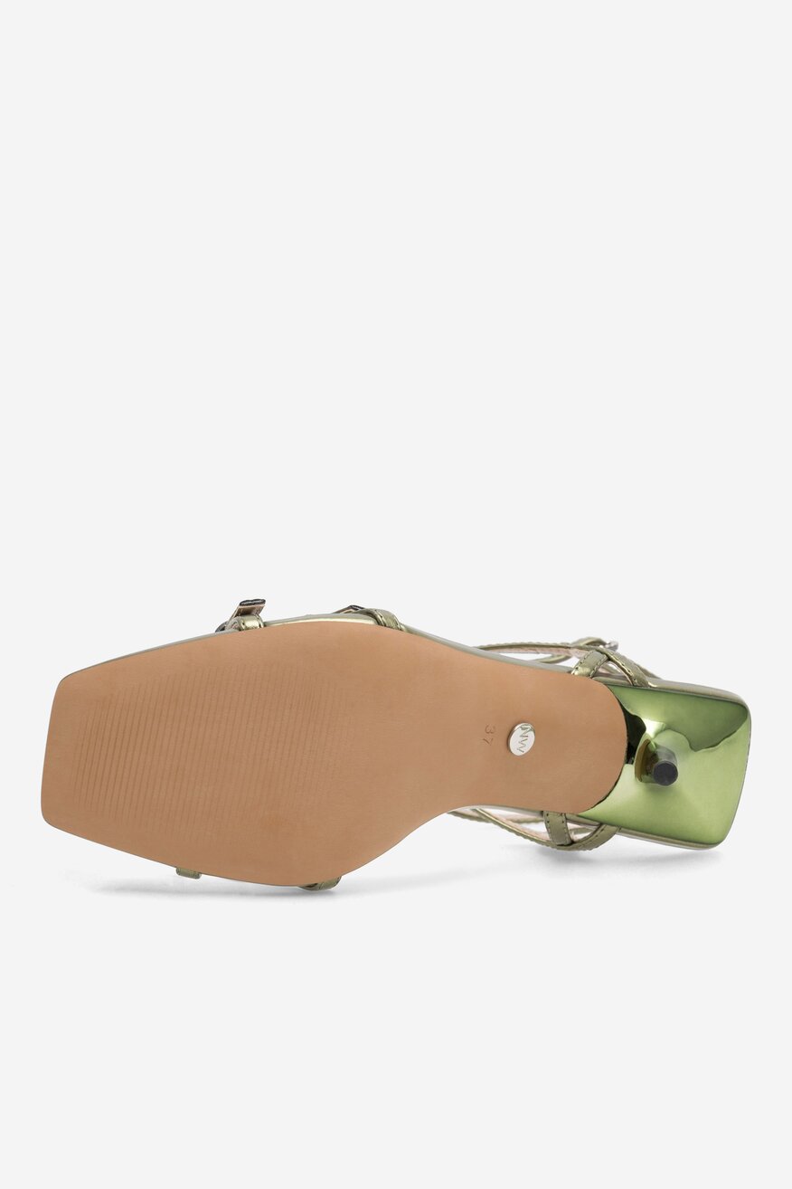 Sandały NINE WEST FARAZA ZL23014CC Zielony