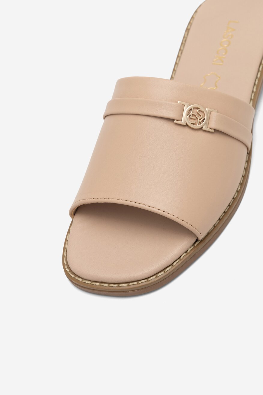 Klapki Lasocki ELE RST-ELE-02 Beżowy