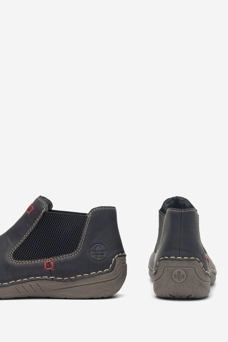 Botki Rieker 52590-01 Czarny