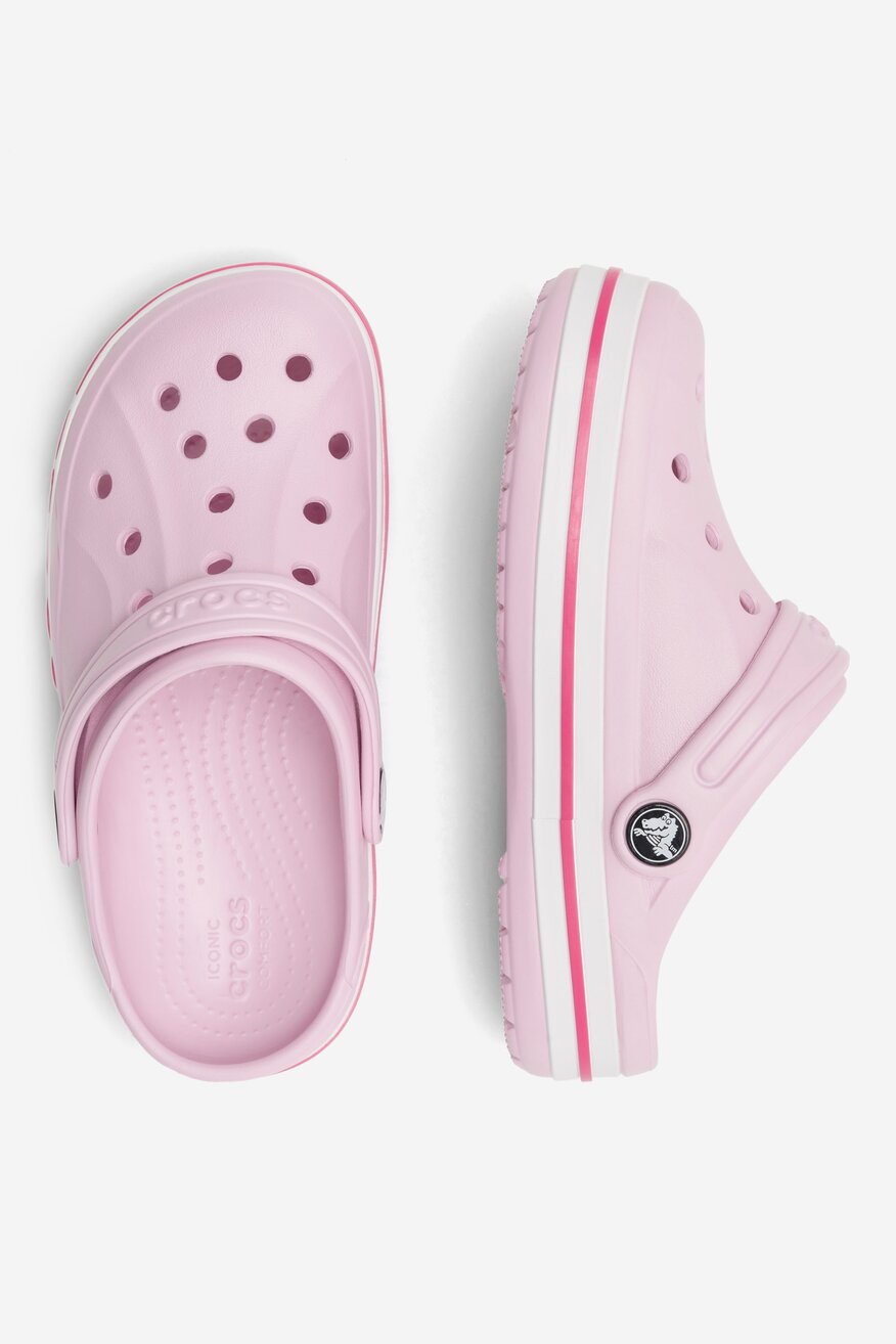 Klapki basenowe Crocs BAYA CLOG K 207019-6TG Różowy