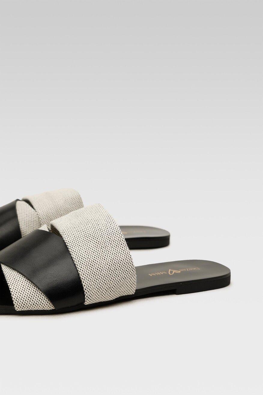 Klapki DeeZee LS5218-13 Czarny