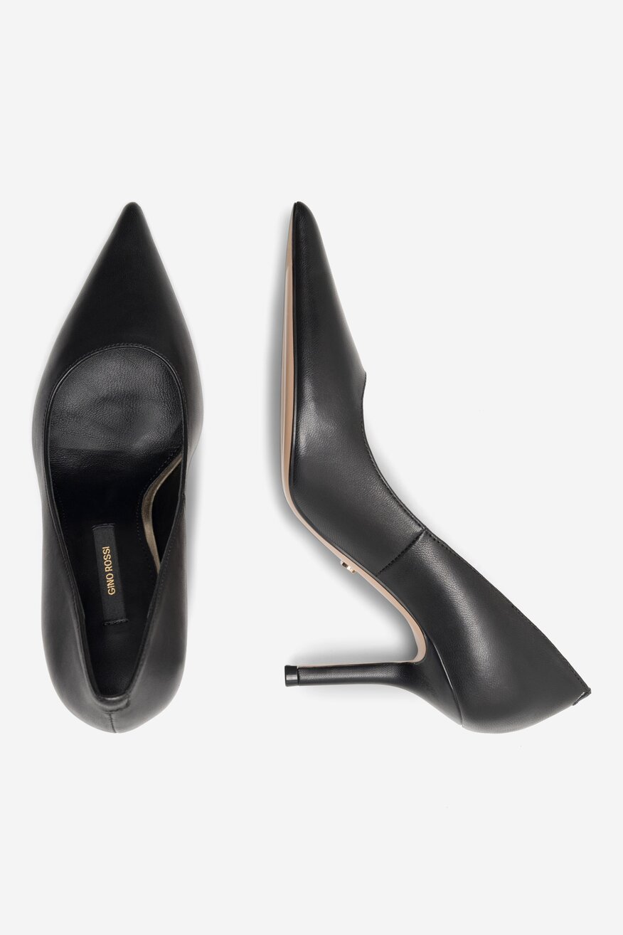 Czółenka Gino Rossi SEIA-V1299-08-4 Czarny