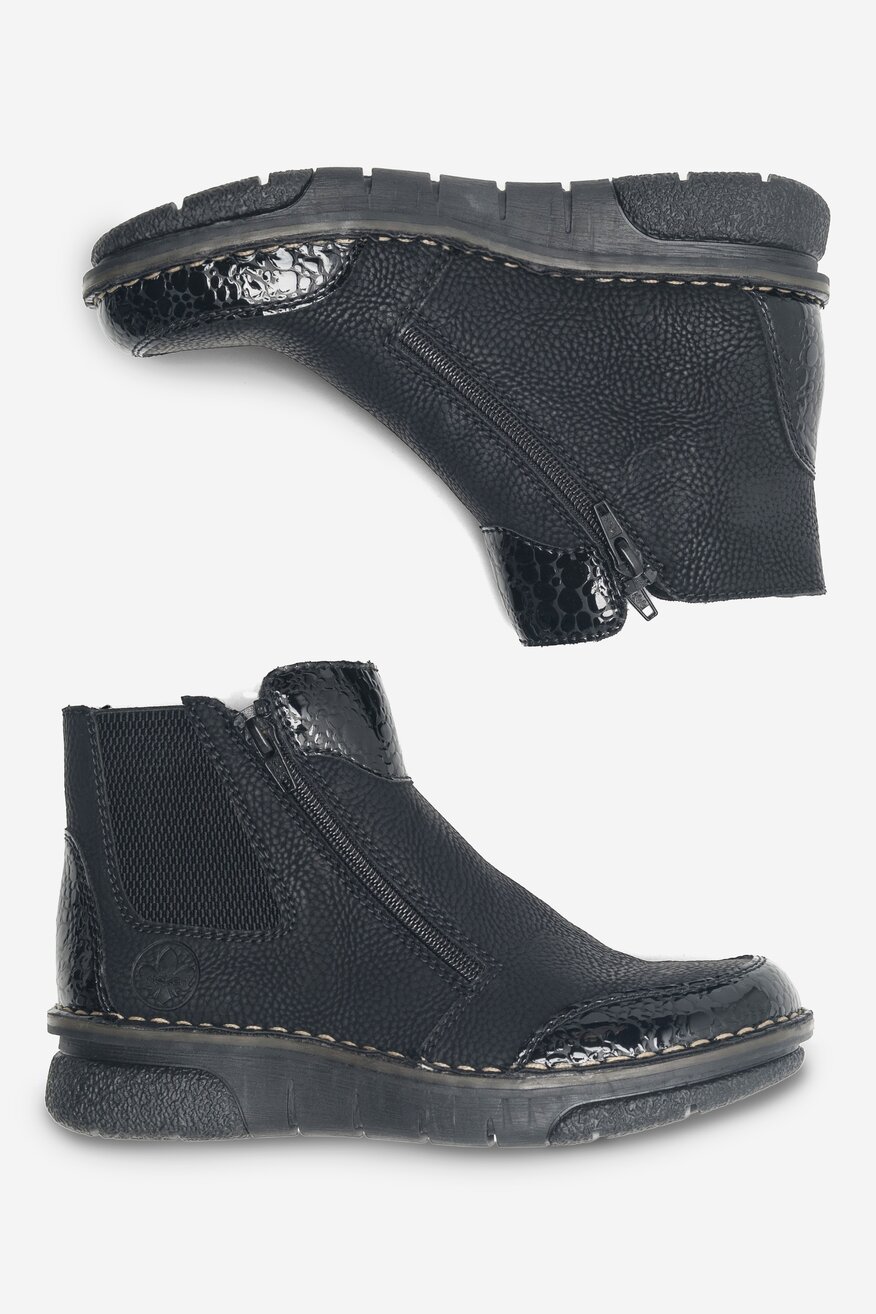 Botki Rieker 73355-00 Czarny