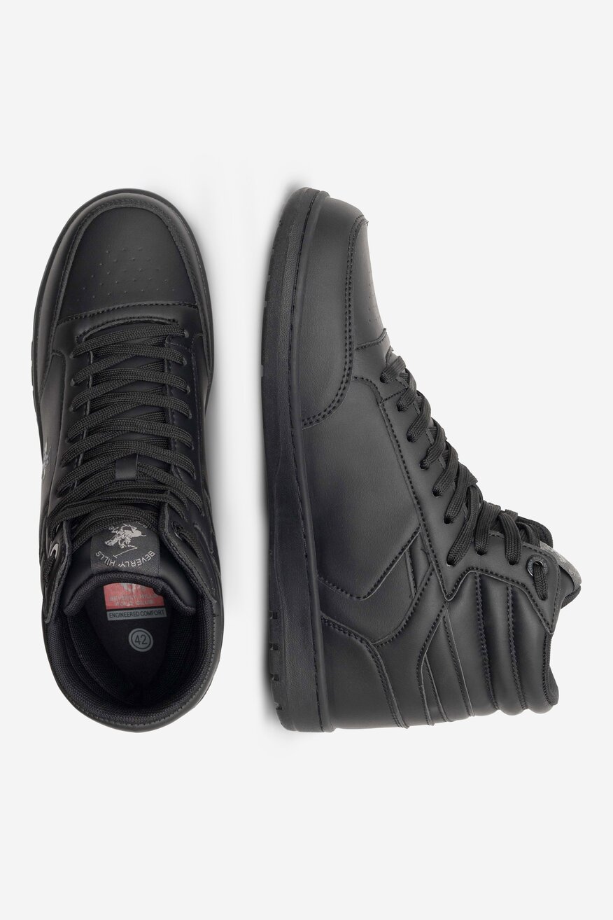 Sneakers Beverly Hills Polo Club PUFF-01 Czarny