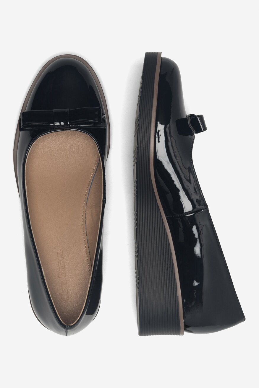 Baleriny Clara Barson WYL3395-3 Czarny