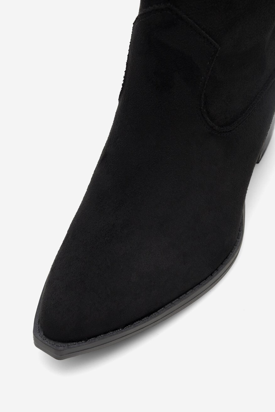 Botki DeeZee MILLIE LS5637-07 Czarny