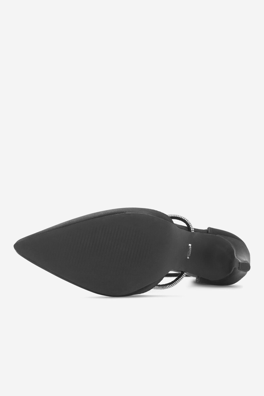 Czółenka DeeZee LARA KL-HH4785-62S Czarny