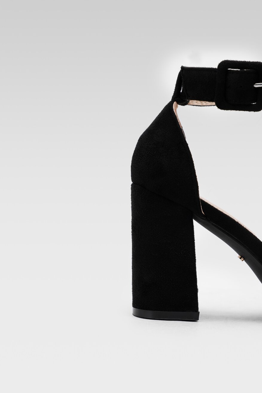 Czółenka DeeZee KL-HHK539-01 Czarny