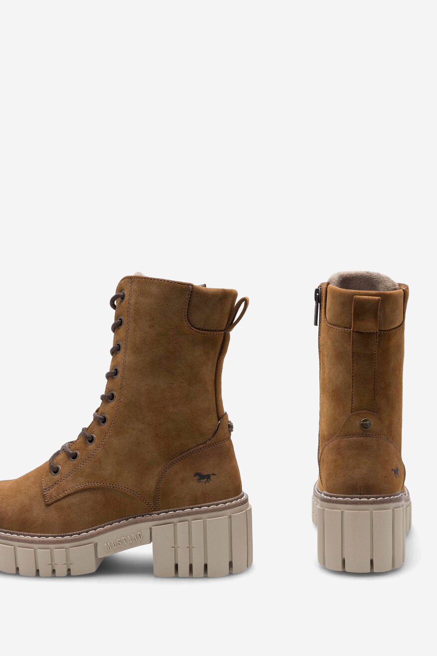 Trzewiki Mustang 1447-506 Brązowy