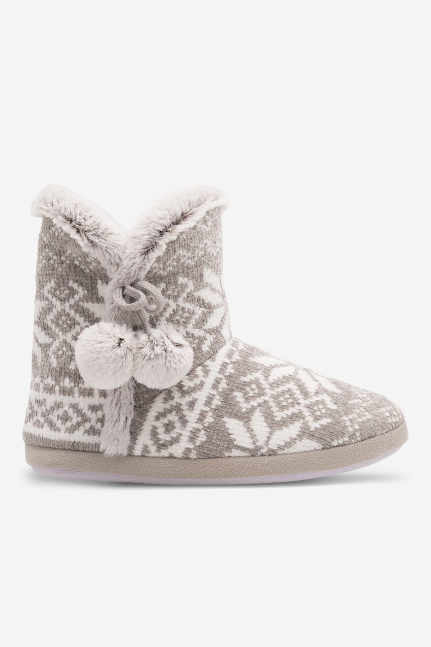 Kapcie Home&Relax 20SDR1147 Szary