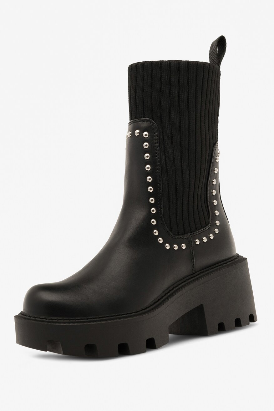 Botki DeeZee INGE H67091-5 Czarny