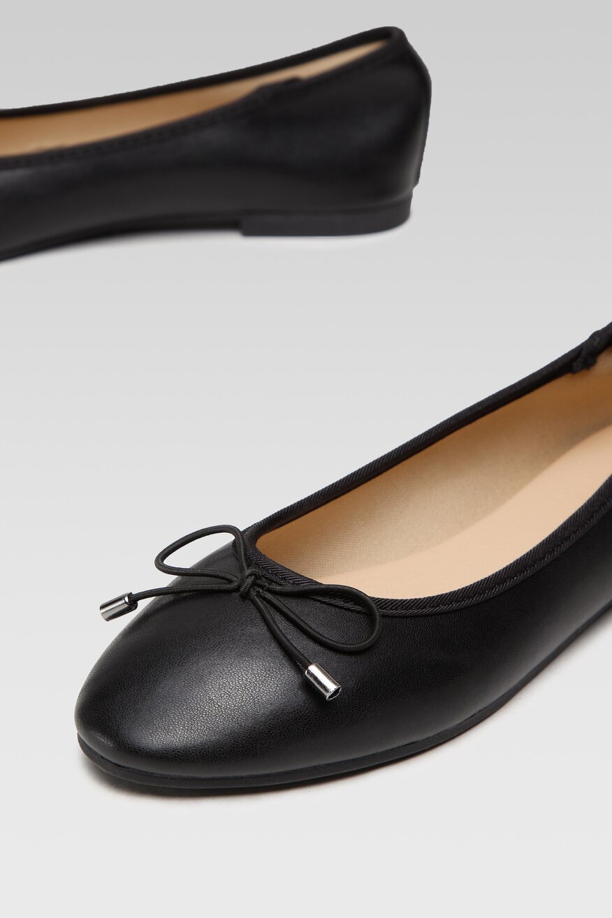 Baleriny Jenny Fairy LCS010822-01A Czarny