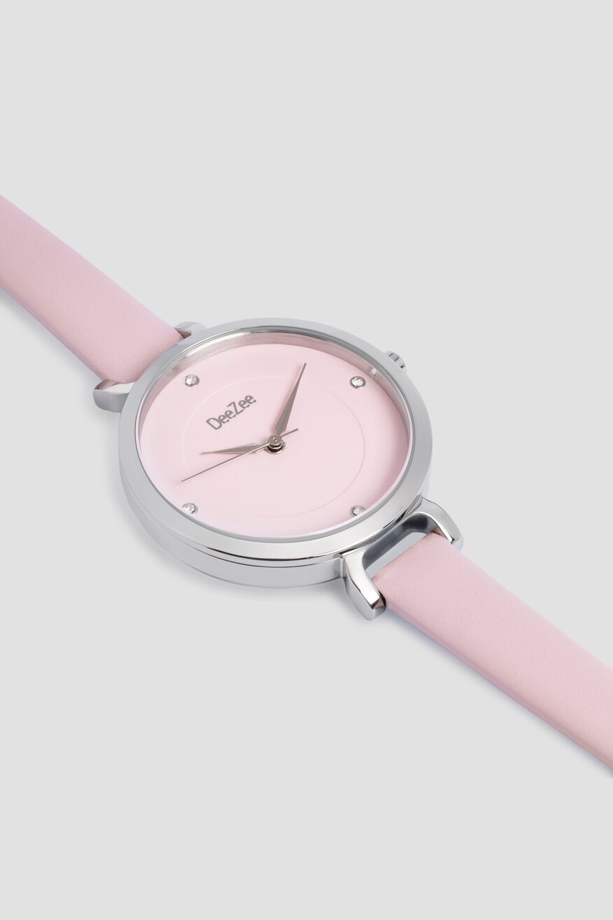 Zegarek DeeZee DZ WOMEN WATCH 02017220 Różowy jasny