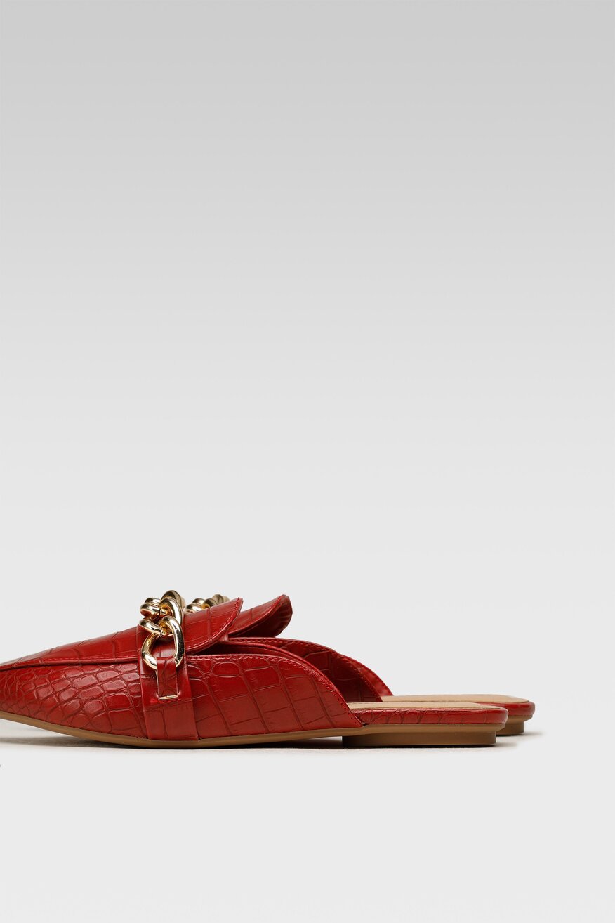 Klapki Bassano AGK21706 Czerwony