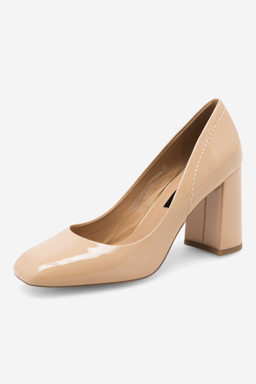 Czółenka Gino Rossi LUIZIANA-V650-391 Beżowy