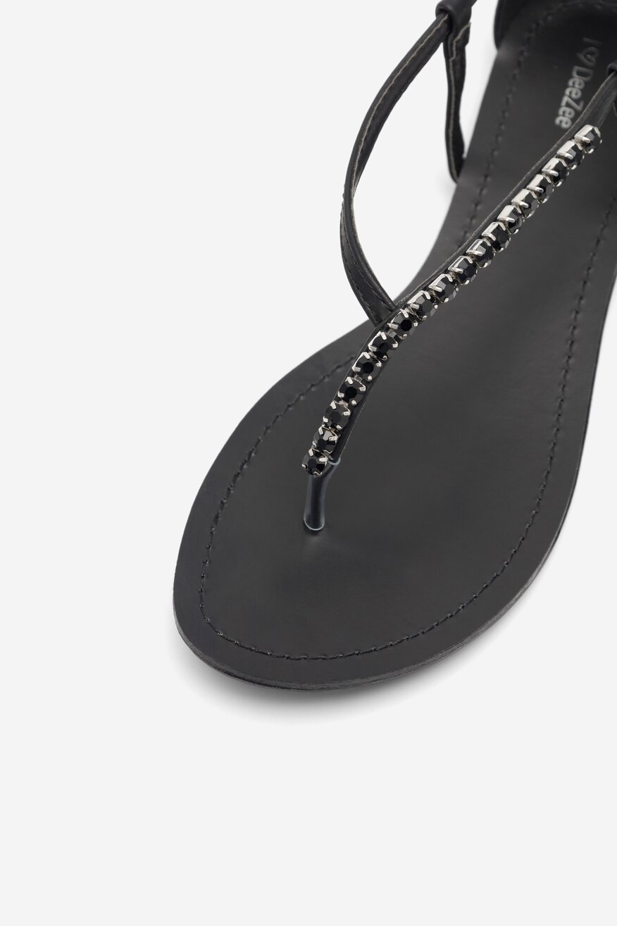 Sandały DeeZee ARIEL KL-F103-58 Czarny