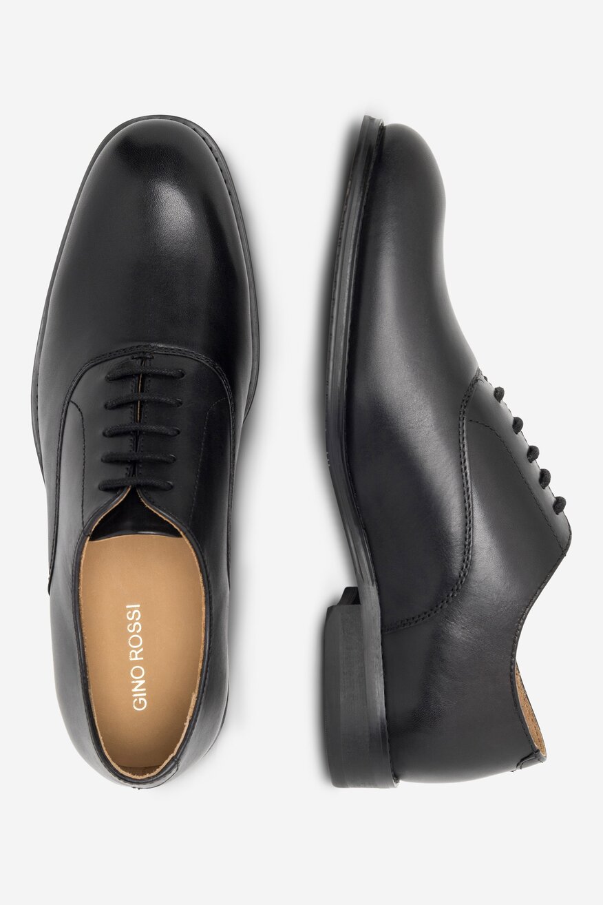 Półbuty Gino Rossi FLAVIO-02 123AM Czarny