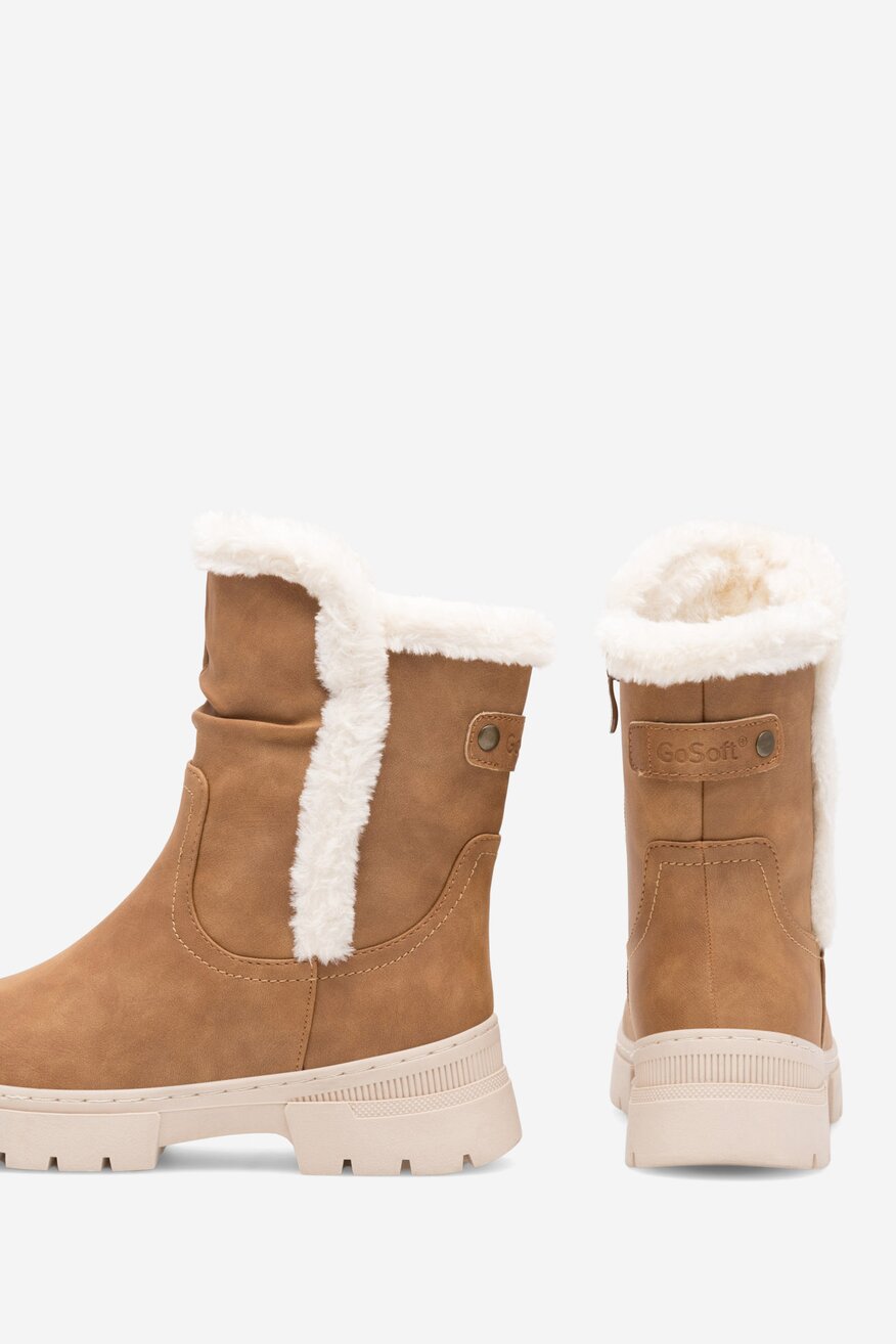 Botki Go Soft SWS6217-01 Camel