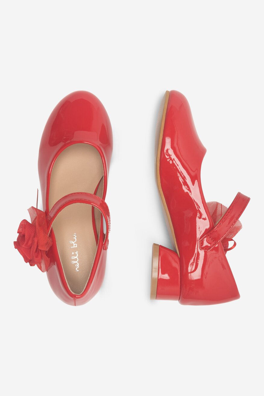 Baleriny Nelli Blu CM220624-2 Czerwony