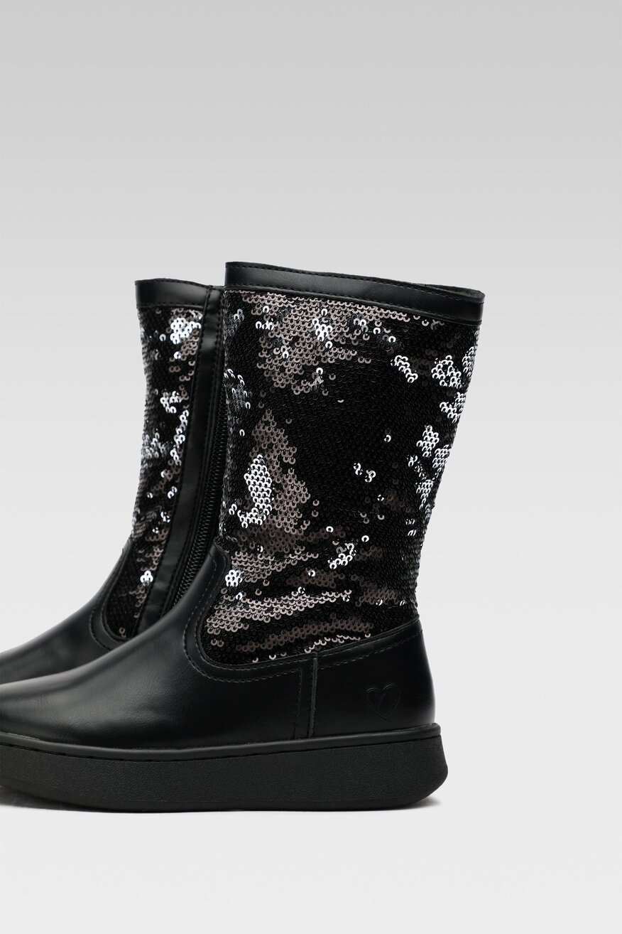 Kozaki Nelli Blu CS5861-03 Czarny