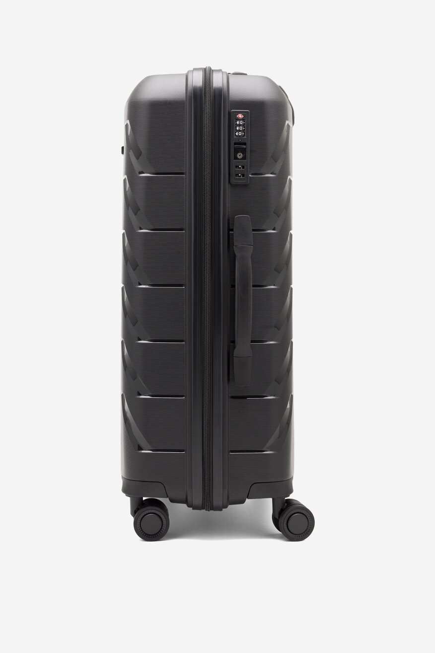 Walizka Lasocki WAL-M-05BLACK-04 Czarny