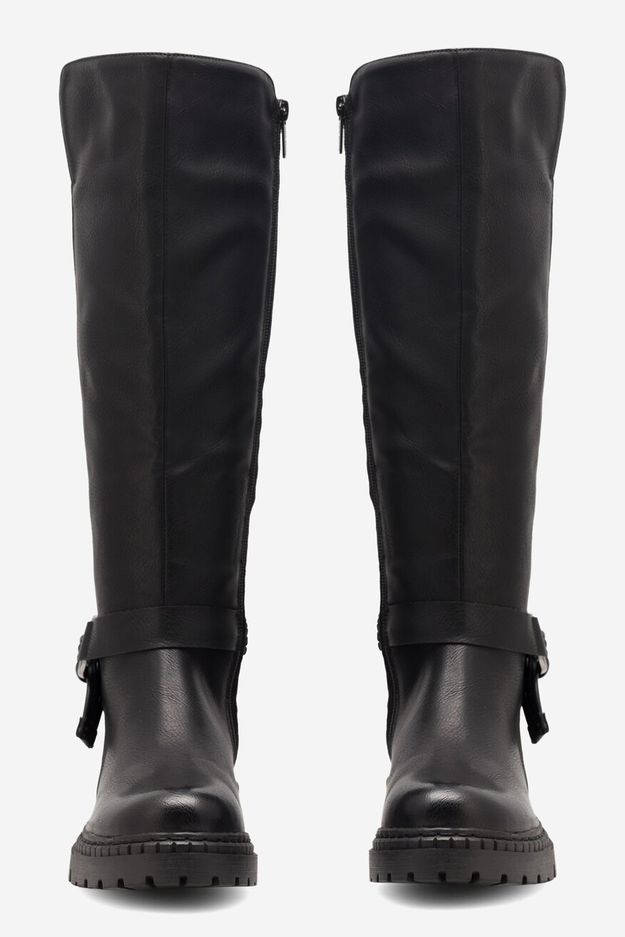 Kozaki Clara Barson DIANA WS6102-06 Czarny