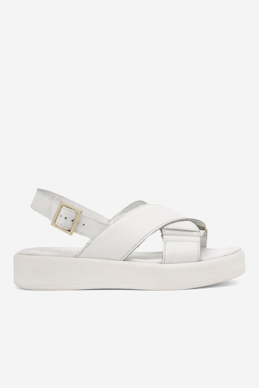 Sandały Sergio Bardi ARC-B1036-02SB Biały