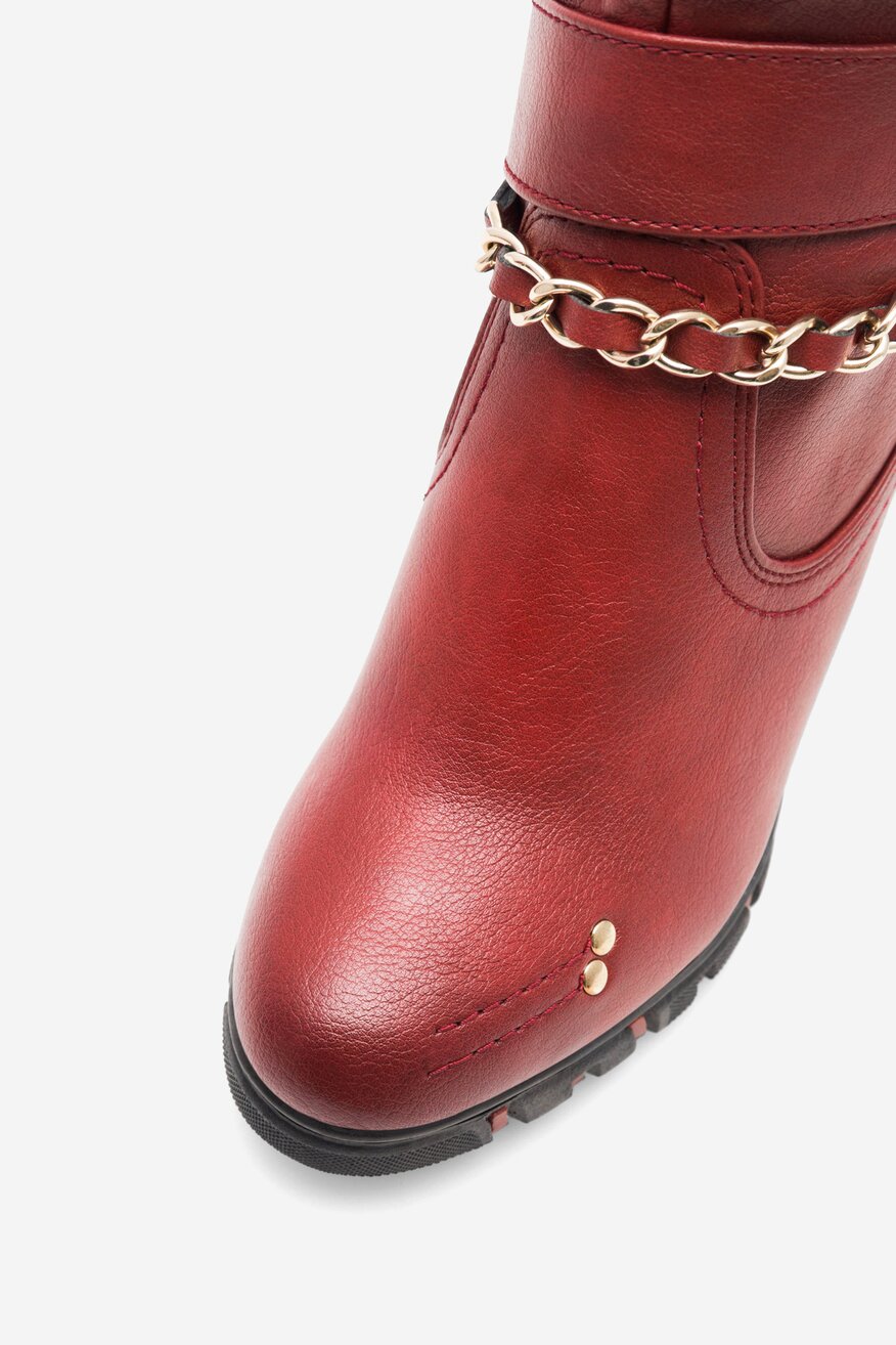 Kozaki Mustang 1363-505 Czerwony