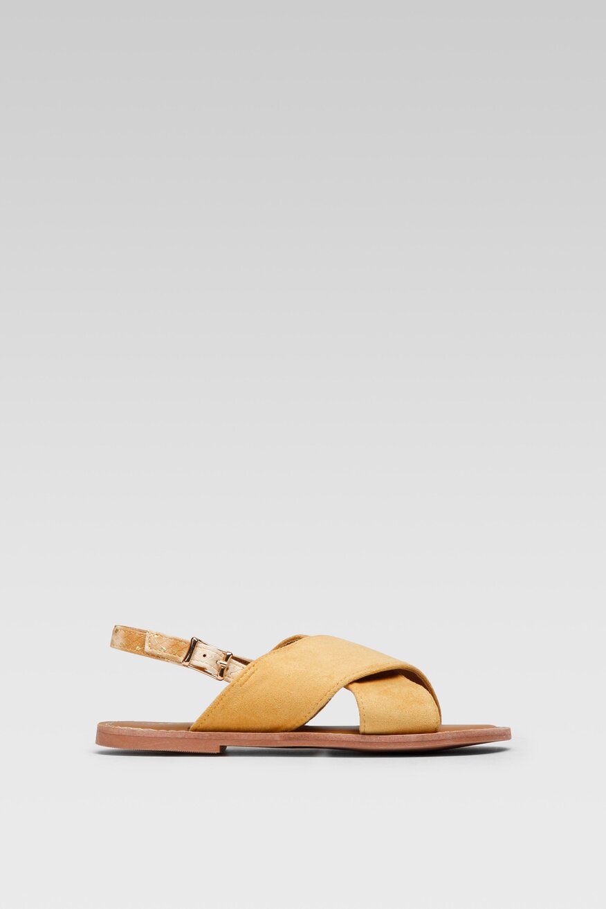 Sandały Nelli Blu CS21882-06 Miodowy