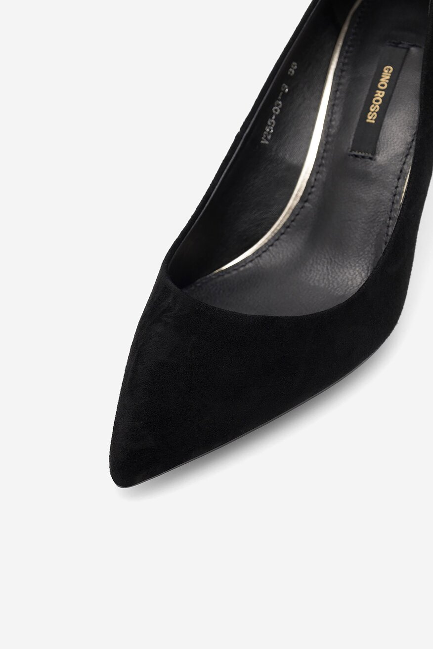 Czółenka Gino Rossi V255-03-S Czarny