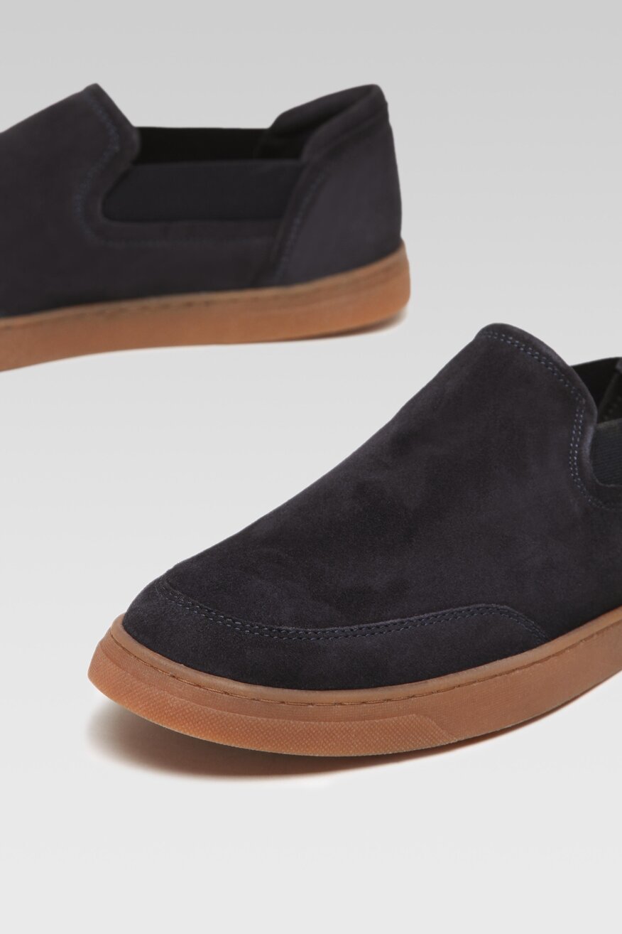 Półbuty Cesare Cave TECHNO-09 MI07 Granatowy