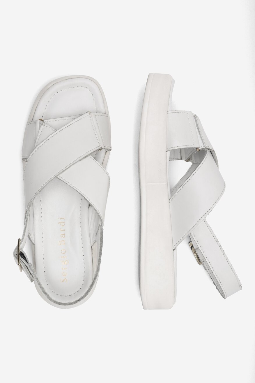 Sandały Sergio Bardi ARC-B1036-02SB Biały