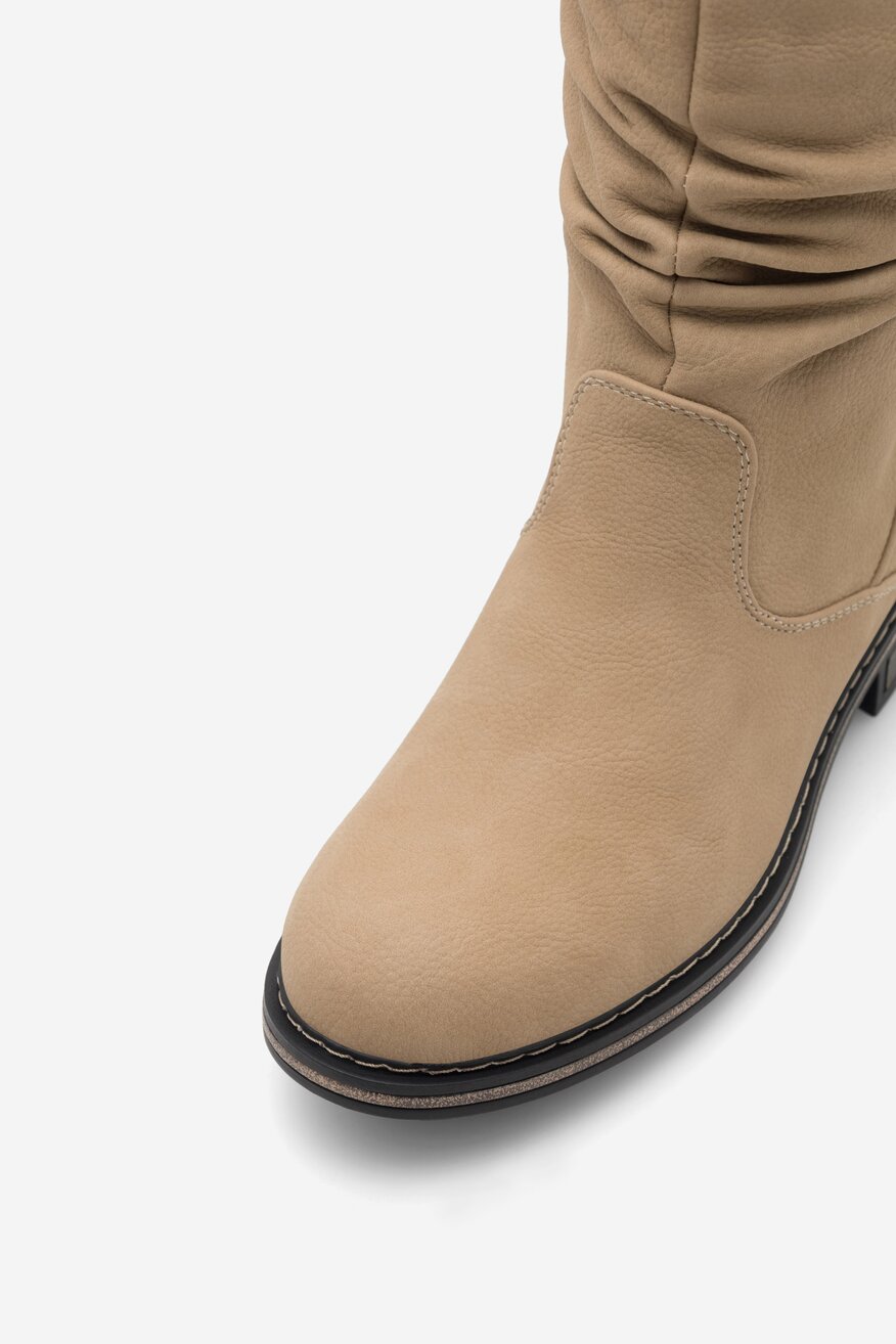 Botki Clara Barson JUDITH WS6201-04 Beżowy